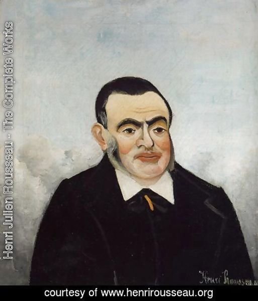 Henri Julien Rousseau - Portrait of a Man