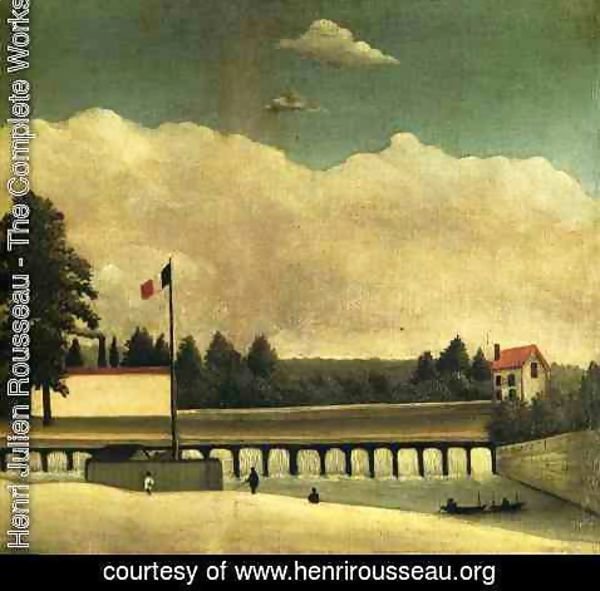 Henri Julien Rousseau - The Dam