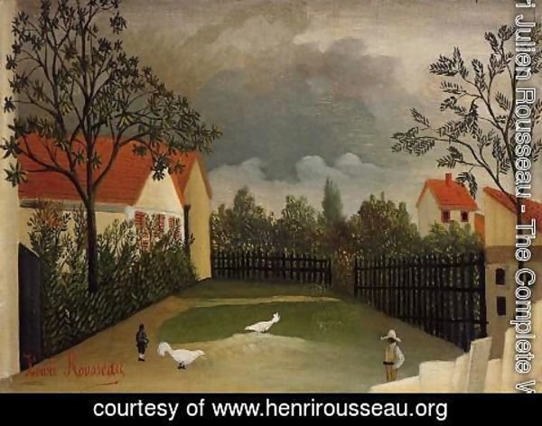 Henri Julien Rousseau - The Poultry Yard