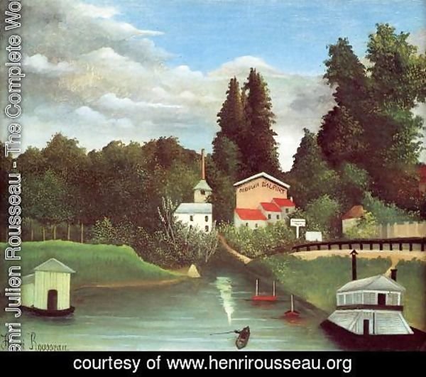 Henri Julien Rousseau - The Mill At Alfor