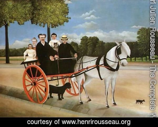 Henri Julien Rousseau - Old Juniors Cart