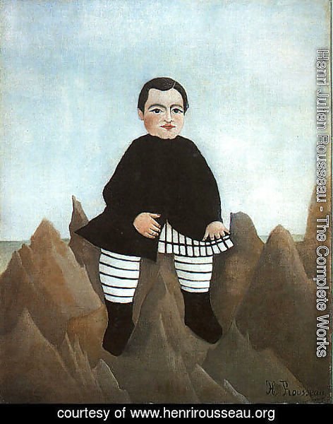 Henri Julien Rousseau - Boy on the Rocks 1895-97