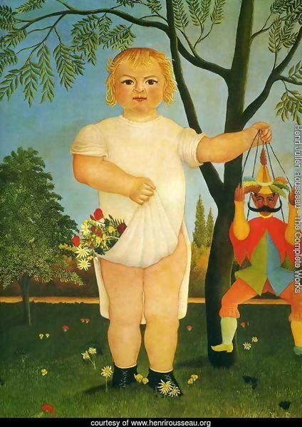 Child with Puppet