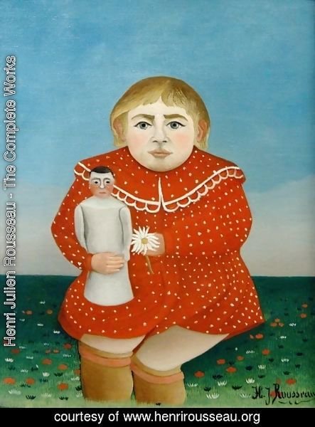 Henri Julien Rousseau - Child with Doll
