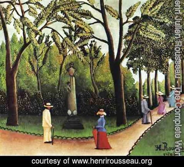 Henri Julien Rousseau - Luxembourg Garden