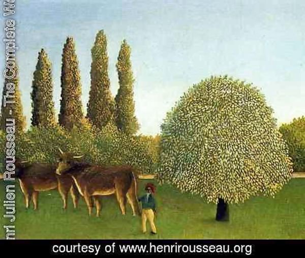 Henri Julien Rousseau - The Complete Works - In the Fields ...