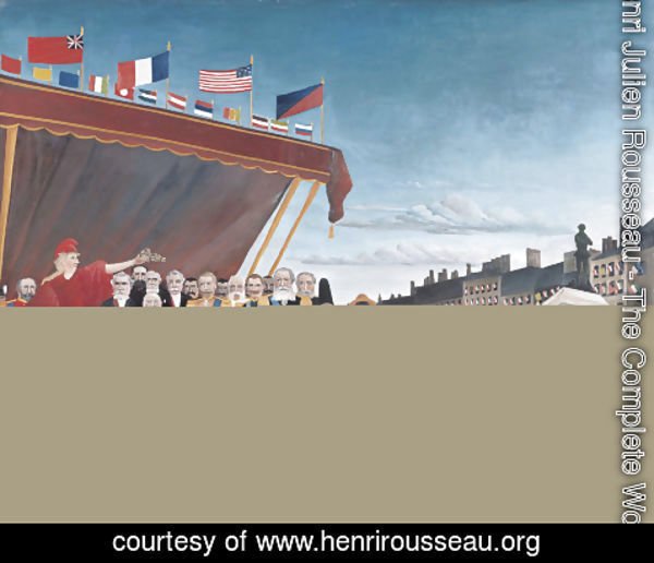 Henri Julien Rousseau - The Representatives Of Foreign Powers