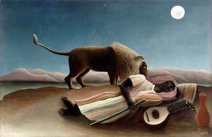 Henri Julien Rousseau - The Sleeping Gypsy