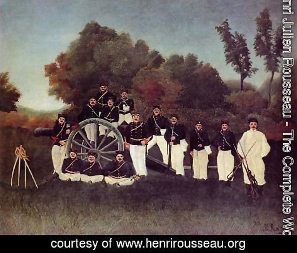 Henri Julien Rousseau - The Artilleryman